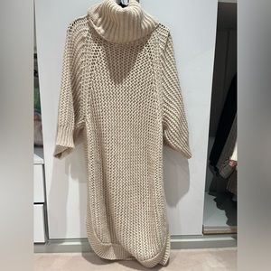 Chloe turtleneck sweater dress